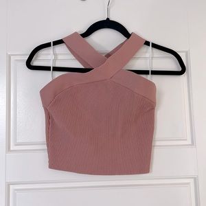 Aritzia Babaton Sculpt Knit Cross Cross